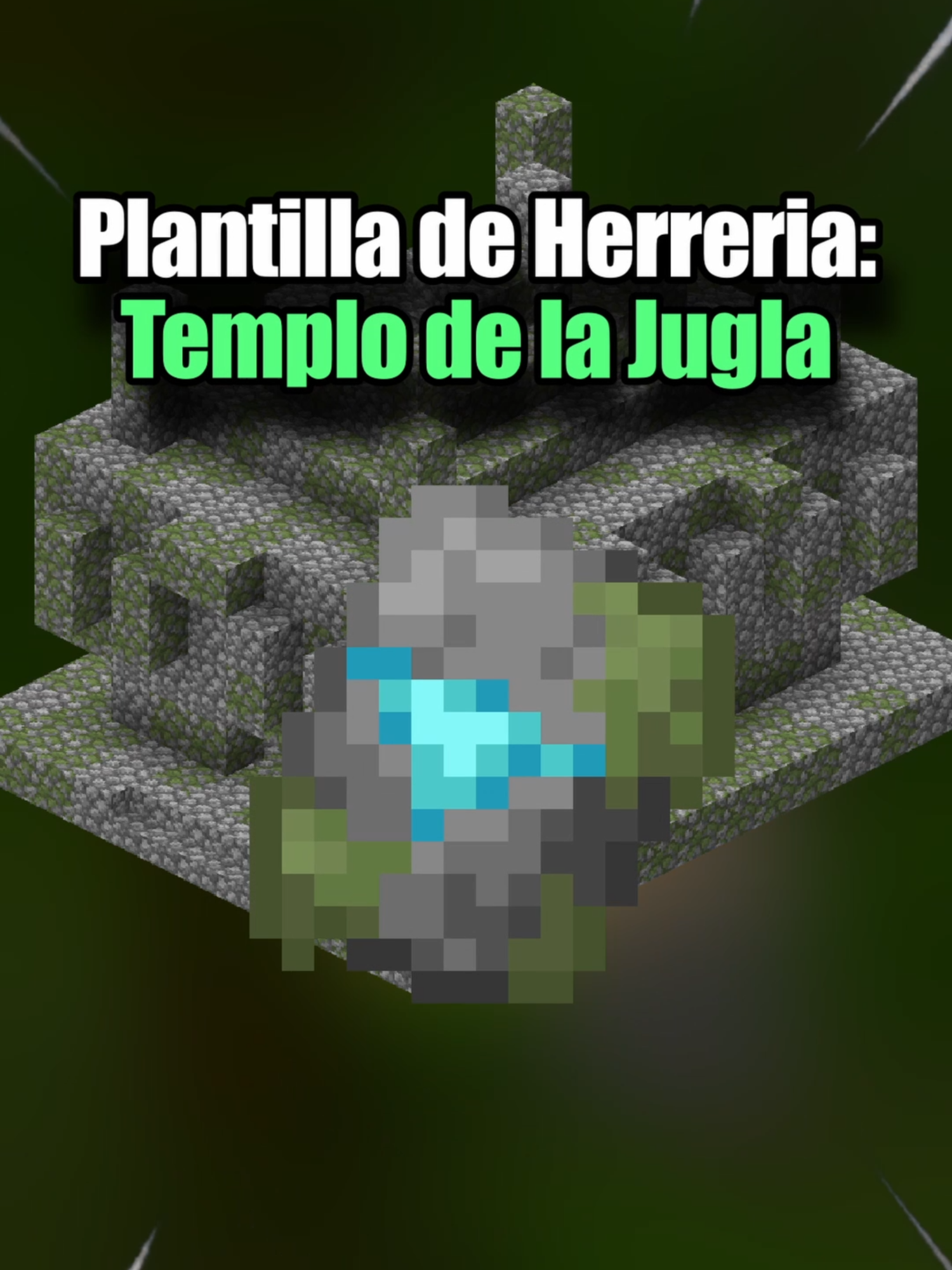 Cómo Conseguir la Plantilla de Herrería del Templo de la Jungla | #Minecraft