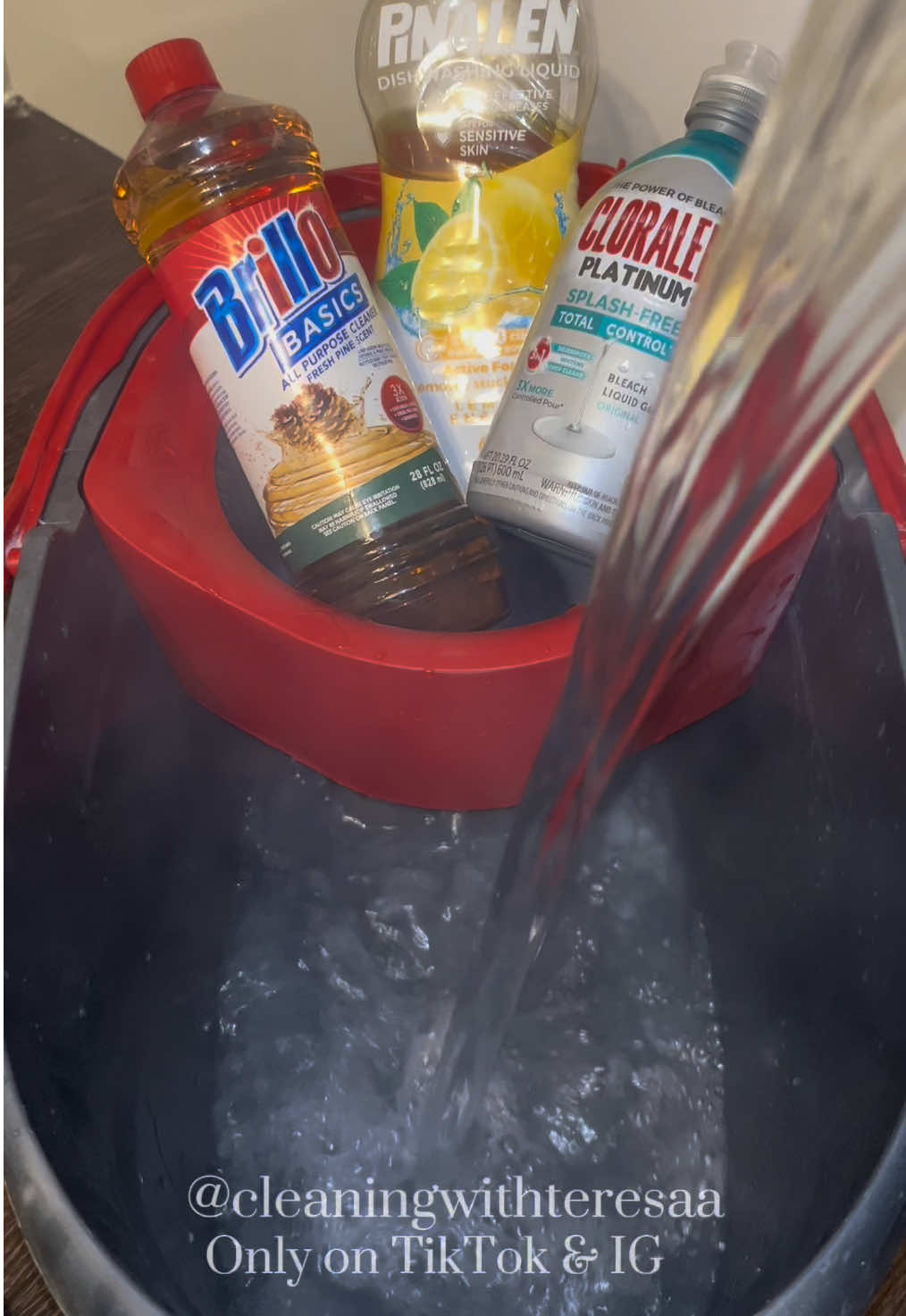 🫧enjoy this bathroom wet mop & floor scub.#CleanTok #cleaningtiktok #fyp #asmrcleaning #spongesqueezing   I may or may not be posting this weekend. I honestly been so unmotivated 