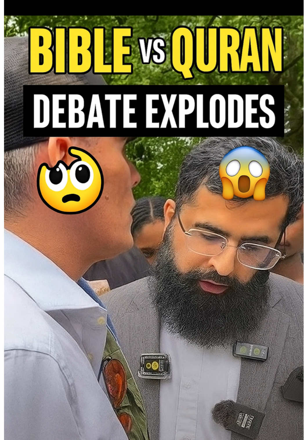 Muslim confronts Christian on shocking Bible verse 📖😳 Clash gets heated fast at Speakers Corner! Who won? 🔥 #speakerscorner #debate #bible #quran #viral 