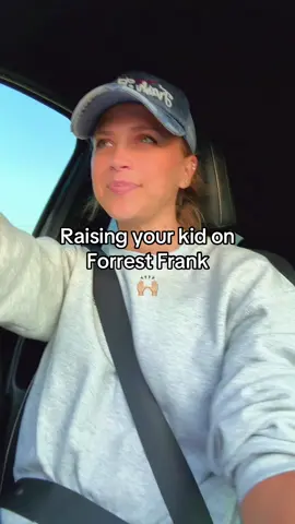 My almost 3yr old is obssesed! She’s signing her heart out in the back seat @forrest frank 