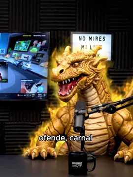 DRAGÓN CANNELLONI VIENE AL PODCAST SIN SER INVITADO #locuracapuchina #podcastclips #dragoncannelloni 