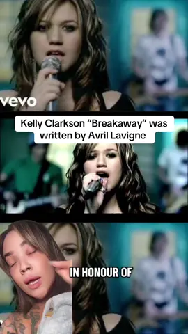 Kelly Clarkson “Breakaway” was written by Avril Lavigne #kellyclarkson #avrillavigne #breakaway #fyp 