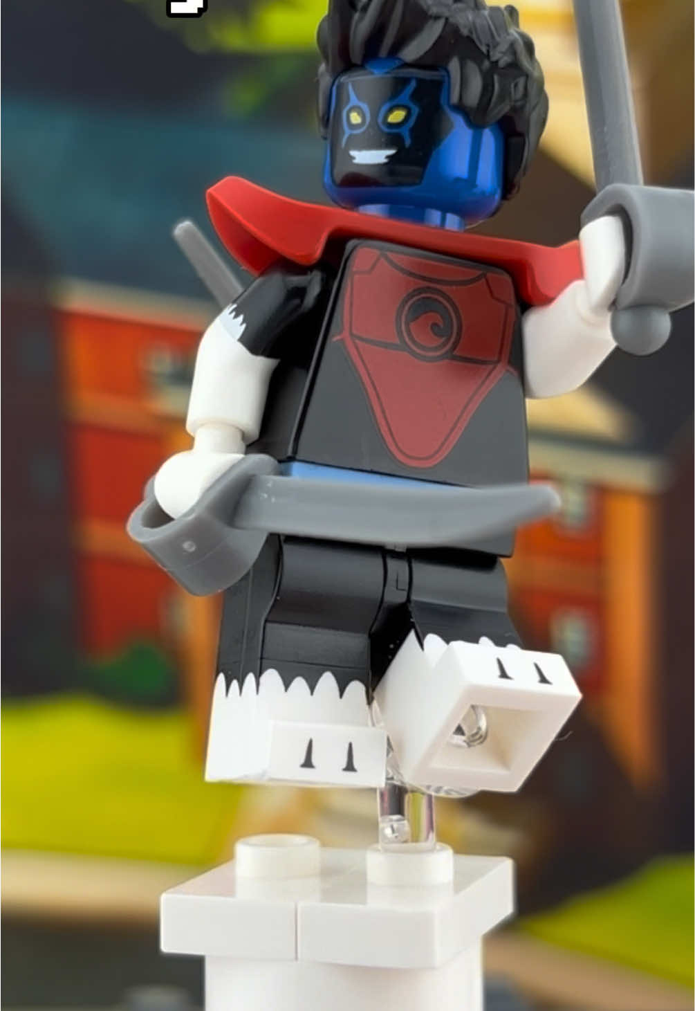 LEGO Nightcrawler, Beast, and Bishop from X-Men ‘97 #fyp #lego #xmen 