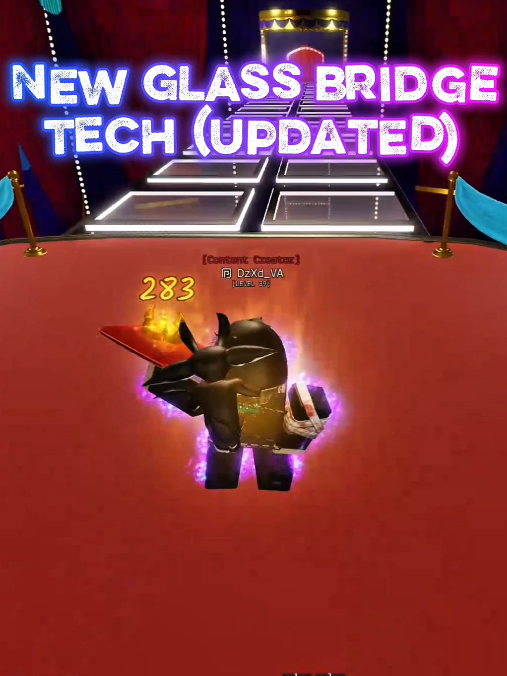 This tech is too op ngl 😔 #glassbridge #inkgame #fyp #foryou #robloxfyp 