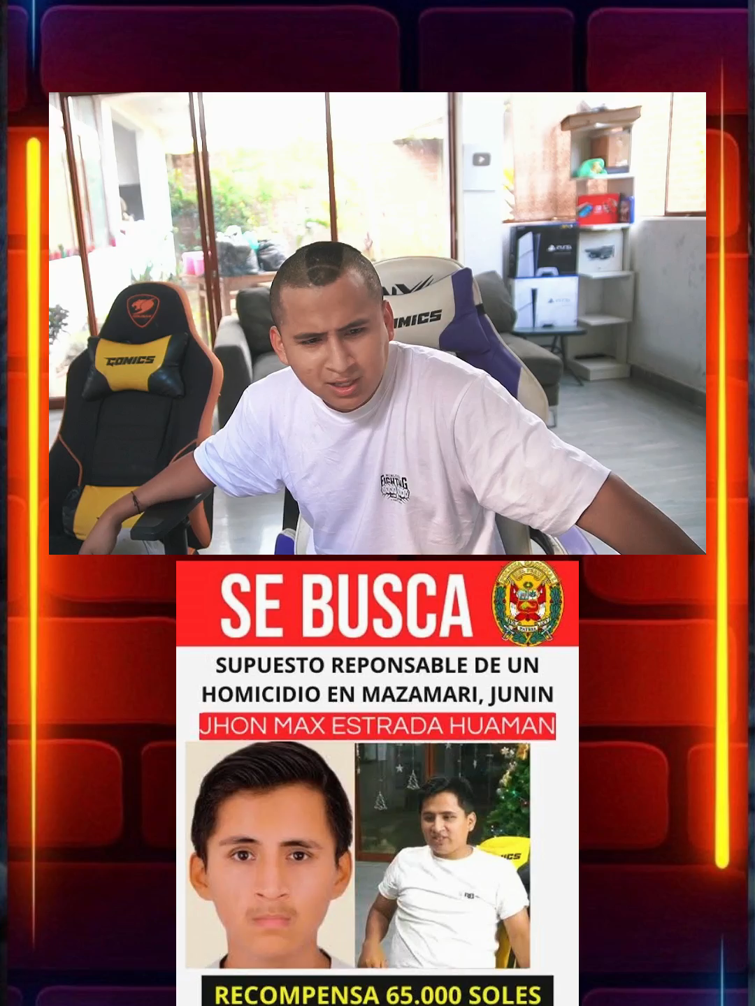 shuls el mas buscado xd #shuls_y #fyp #viral #Perú #aura #paratiiiiiiiiiiiiiiiiiiiiiiiiiiiiiii #mazamari #kickperu #humor #francovidal #show #cliperos #noticia