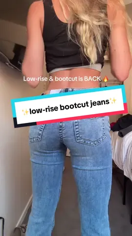 The perfect throwback fit these low-rise bootcut jeans give you that timeless look with a comfy modern twist. Pair them with sneakers or heels for effortless style. #BootcutJeans #LowRiseStyle #EverydayOutfit #DenimVibes 