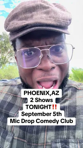 PHOENIX,AZ my “Not Just Internet Funny” Tour will be in your city TONIGHT and TOMORROW September 5th-6th!! GET YOUR TICKETS‼️ #ChristianJohnsonComedy ##foryoupage##comedy##Phoenix#PhoenixAZ  