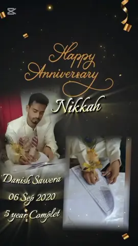 06-09-2025  Saturday  (12 Rabi ul Awal 1447) Alhamdulillah, today I have completed 5 years of Nikkah,