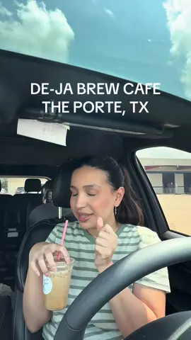 Ok have you guys tried @De-Ja Brew Cafe in La Porte, TX???  I need to go back for a matcha 🤩 they’re Latina owned and a small business let’s support 🇲🇽 #coffee #houston #texas #coffeevlog #SmallBusiness 
