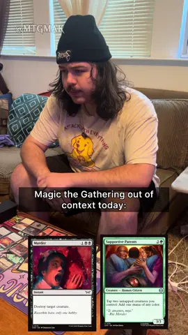 MY PARENTS??  #mtgxspiderman #magicthegathering #mtg #edh #fyp 