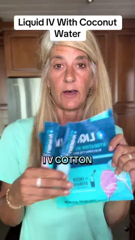 My favorite way to hydrate! #liquidiv #cottoncandyliquidiv #coconutwater #hydration 