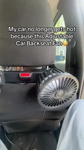 Adjustable Car Backseat Fan #tiktokshop #dealsforyoudays #tiktokshopcreatorpicks #tiktokshoprestock 