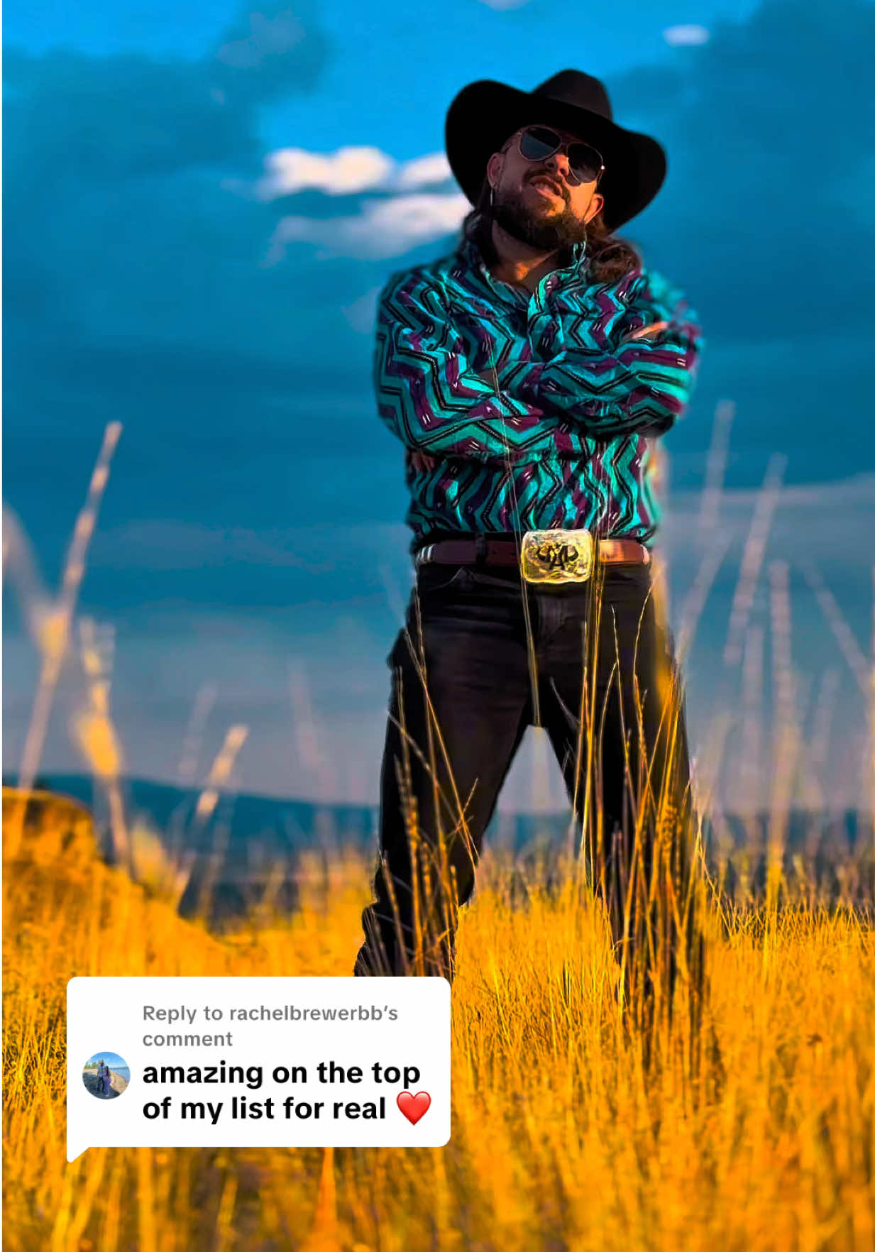 Replying to @rachelbrewerbb hell yeah! Appreciate you🌕🐺. #wolfofbackstreets #newmusic #newsingle #newcountry #montanacowboy 
