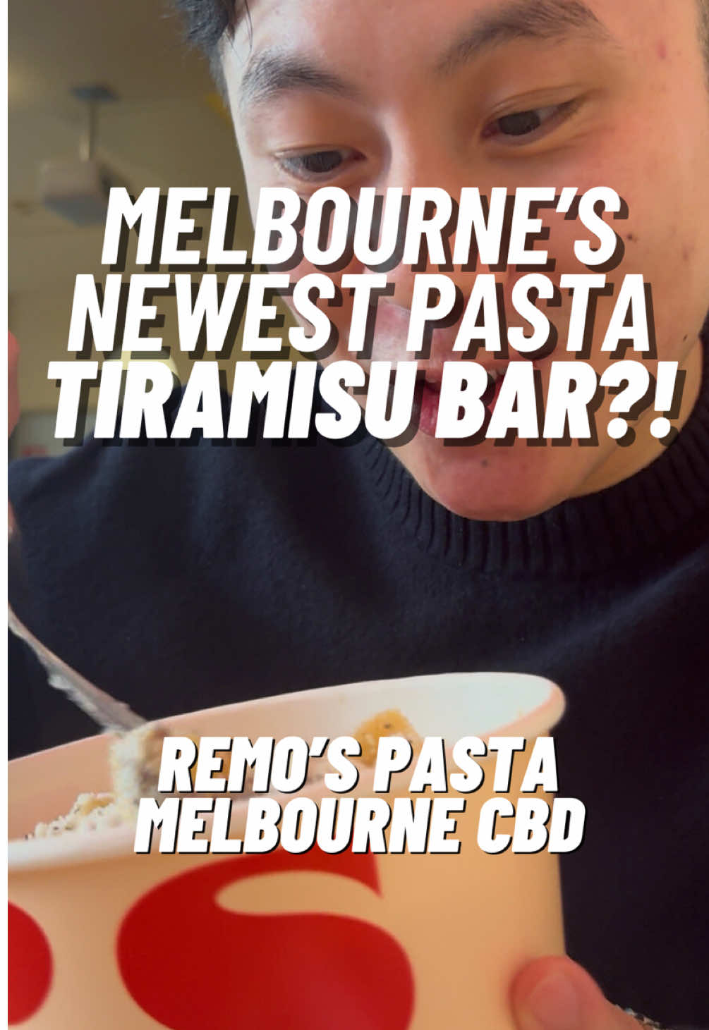 MELBOURNE’S NEWEST PASTA & TIRAMISU BAR?! You know how sometimes you want to satisfy the pasta craving but don’t want to fork out $30 on a massive bowl causing you to roll back home? Well look no further because📍Remo’s Pasta Bar offers a tidy pasta package for a fraction of the price whilst retaining the flavour you crave 🙏🔥 I liked the quality of the pasta here - carbonara was great whilst ragu was very generous on the sauce and meats. What may have stolen the show was the crema though which was like a tiramisu cake in a cup. Great lunch or on the go option, and a very cool concept 🙌 EAT WITH KEVIN DISCLAIMER ✅ paid invite [ ] invite [ ] self funded  #melbourne #melb #melbournefoodie #melbfoodie 