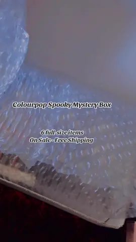 @ColourPop Cosmetics #colourpop #colourpopspookybox #spookymystery #blindbox #affordablemakeup 