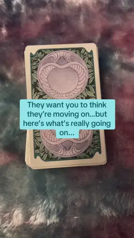 They may look like they’ve moved on…but their heart hasn’t caught up yet. #tarot #tarotreading #tarotok #tarottiktok #tiktoktarot 