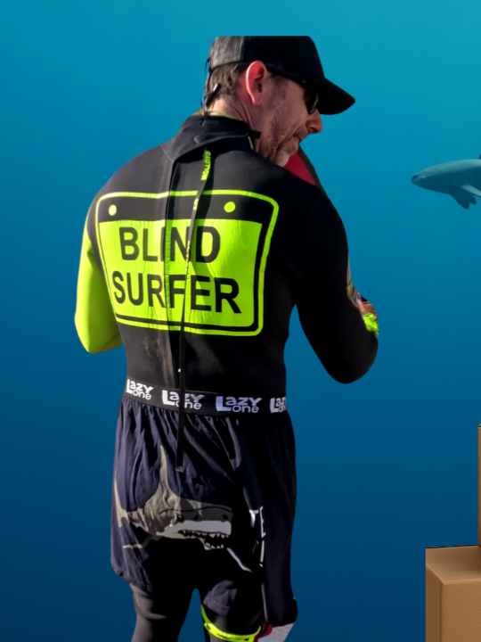 The WORST thing to wear in the water– a Blind Guy Unboxing I can’t wear these boxers! That would be some really bad karma out on the water. The watch I can definitely wear. The food you sent – NO THANKS!  But please keep on sending your safe packages to: 300 Carlsbad Village Dr. Suite 108A #278 Carlsbad CA 92008. Thanks!
