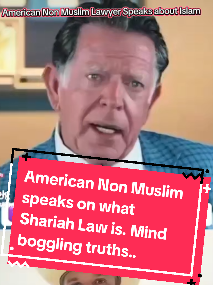 American Non Muslim Lawyer talks about what Shariah Law truly is.. #shariah #islamiclaw #muslim #muslima #islamic_video 