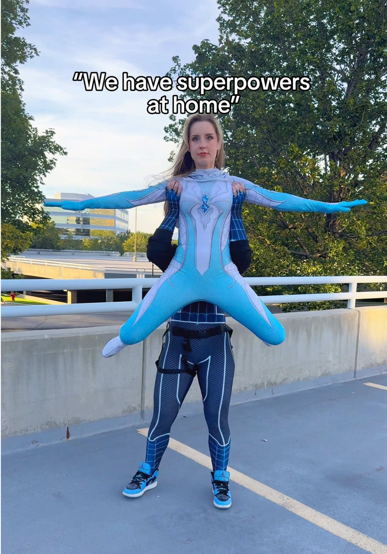 Thank you @𝘈𝘵𝘩𝘦𝘯𝘢 for being my superpowers 💥🕸️ 📸: @Shay🦊  My spidersona suit was designed by @WebWarriorsWorkshop and was printed with Printcostume! . #spiderman #spidersona #cosplay #marvel #intothespiderverse @Sony Pictures Animation @Spider-Verse 