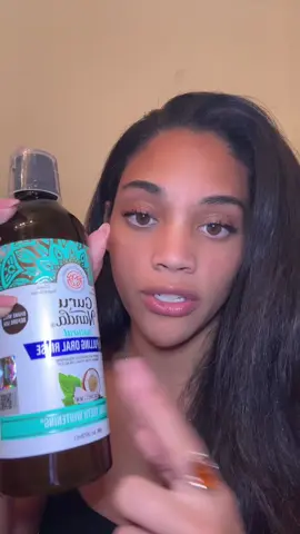 Oral care is just as important as showering… if not more. Oil pulling should be a norm #fyp #viral #trending 