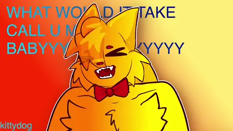 POSTER BOY ❤️🧡💛 #animationmeme #furry #kittydog #framebyframe #toonsquid WOWWWWWWWWZ :P new animation no wayyy