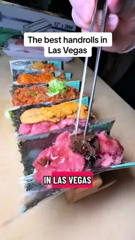 The Nori is easily one of the best places in Las Vegas to get a sushi hand roll, and they have a pretty extensive menu now featuring hold and cold dishes, sashimi starters, and more! Have you guys been?  #thenori #sushi #sashimi #handroll #handrolls    👇TAG A SUSHI LOVER👇