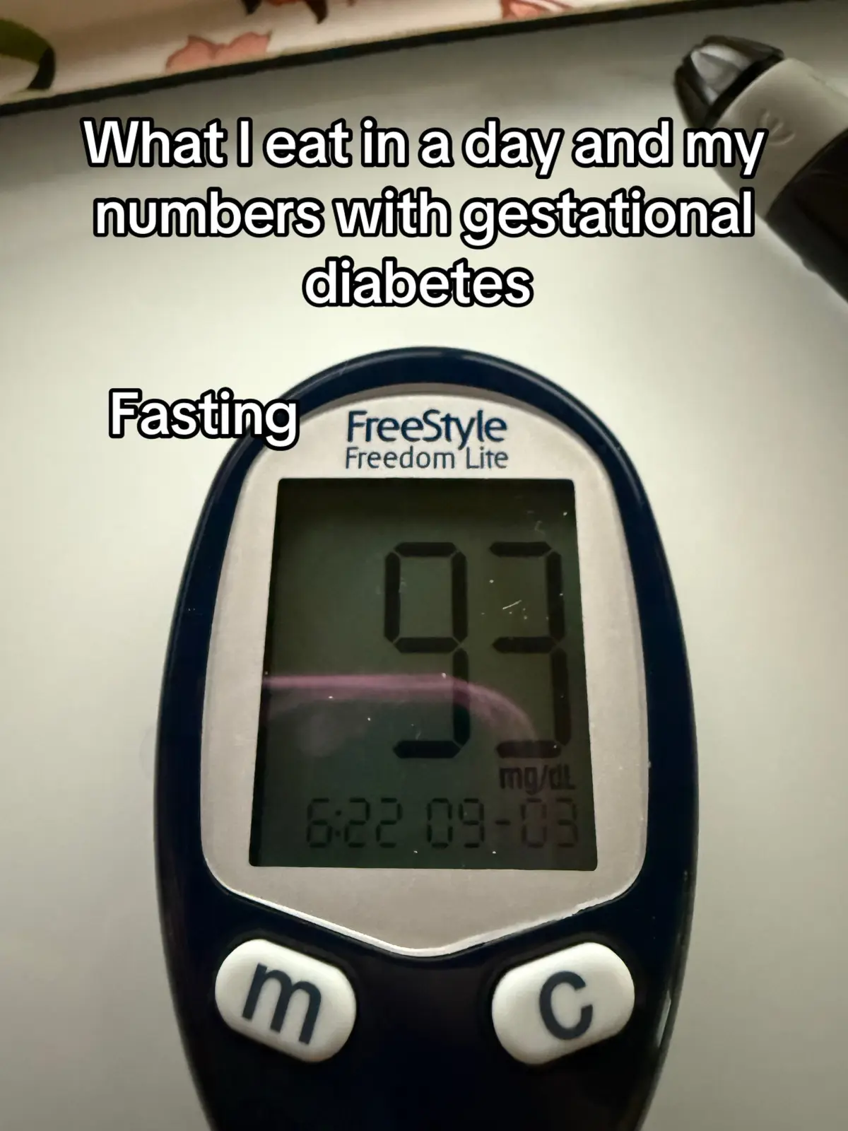 Dinner seems to be my downfall lately 😂 this weeks been busy so haven’t had time to make something like normal but numbers aren’t too terrible at least. We’ll see what my fasting is tomorrow 👀  #gestationaldiabetes #pregnancy #pregnant #glucosetest #momtok 