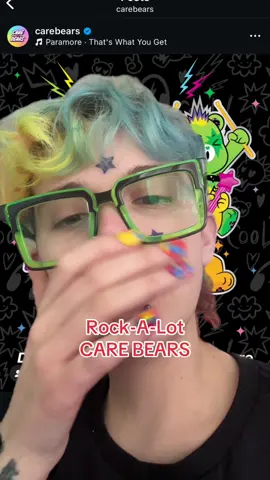 ROCK-A-LOT CARE BEARS!! The new rock theme Care Bears are so cute I can’t!!! >< #carebears #carebear #theythem #plushies 