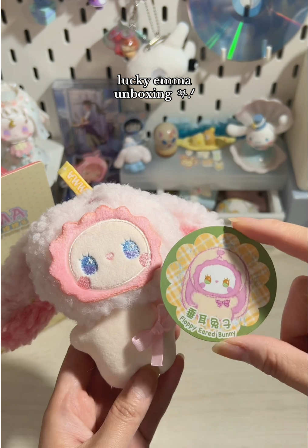 lucky emma has the cutest blindboxes as always! 💕🐰 #luckyemma #blindboxopening #kawaiiaesthetic #tiktokshop #fypツ 