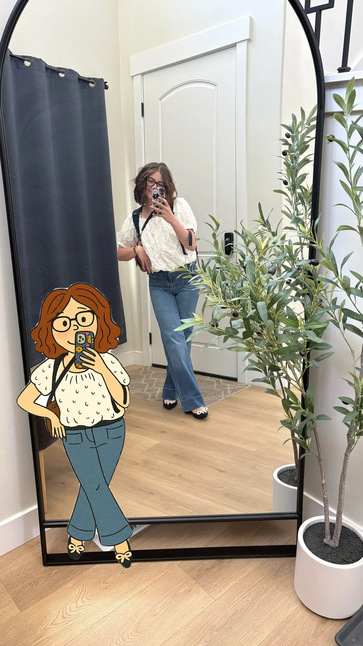 Except I only take pictures of my outfits at work haha💕😂❤️ #LolaAndCharlie #WorkOutfits #OOTDInspo #WorkStyle #FashionTikTok  