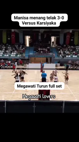 mega sudah mulai dipercaya sampai main full 3 set dan hasilnya memuaskan...💪🔥❤️ #manisabbskvoleybol #megawati #fansgariskeras #turkie🇹🇷 #vollyindonesia🇮🇩 