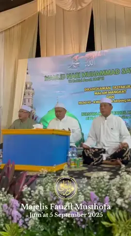 Peringatan Maulid Nabi Besar Muhammad Saw 🗓️ Jum'at 05 September 2025 📍 Bertempat di halaman masjid Al ikhsan, jln Al ikhsan Ps Gardu Kel .Lubang Buaya kec. Cipayung Jakarta Timur  Penceramah: Al Habib Abdurrahman Bin Ahmad Assegaf ,LC. Ma. #majlissholawat #majlisfauzilmusthofa  #majelissholawat #majlisnurulmustofa  #alhabibhasanbinjafarassegaf 