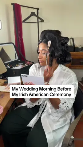 AND WE’RE READY FOR THE 2nd time 🤣  #wedding #weddingmorning #2025bride  