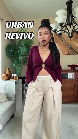 In love with urban revivo!! #urbanrevivo #sweater #sweaterstyle #falloutfits #fallootd 