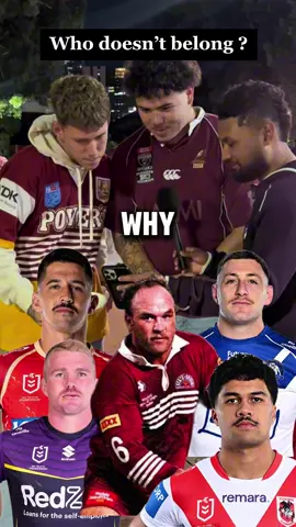 Who doesn’t belong and why ? #fyp #nrl #rugbyleague 