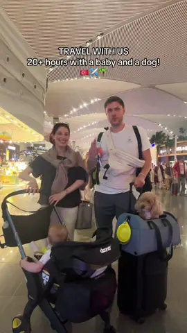Istanbul to LA here we go!!!! #travelingwithbabies #travelingwithdogs #babyairplanehacks #mexicanturkish #airportlounges 