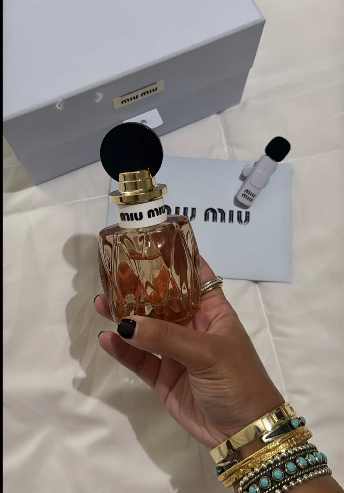 Thank You @Miu Miu 🍓🫧🍭 #miutine #fragrance #fragrancetiktok #miumiu #perfume 
