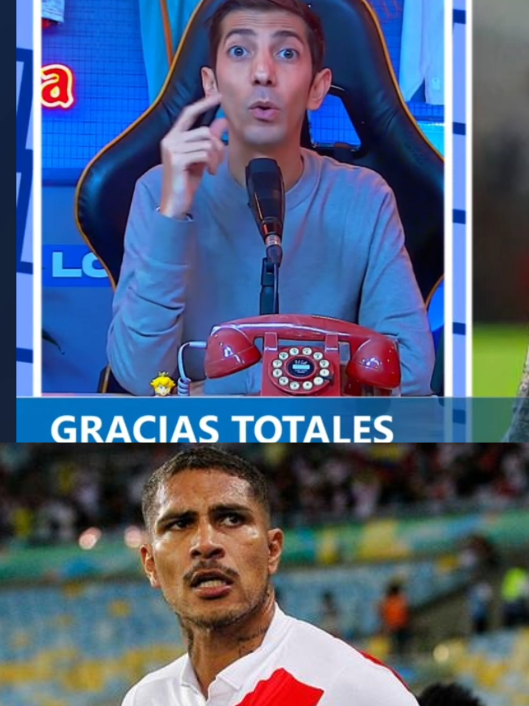 GRACIAS PAOLO Y CUEVA #flacogranda #seleccionperuana #futbolperuano #paologuerrero #cristhiancueva 
