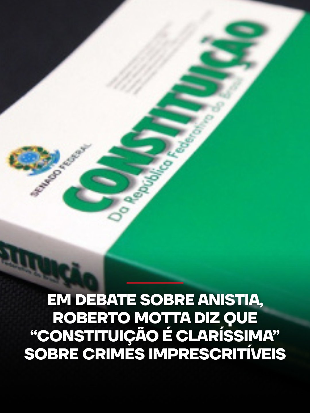 No #OsPingosNosIs, Roberto Motta comentou sobre a anistia geral, e destacou que, em uma democracia, quem manda é o povo, que se manifesta por meio de seus representantes eleitos para fazer as leis. No entanto, ele criticou o que chamou de 