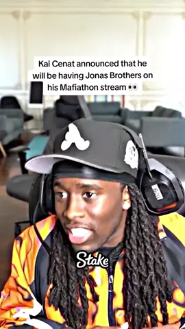 Kai Cenat announced that he will be having Jonas Brothers on his Mafiathon stream 👀 #kaicenat #jonasbrothers 
