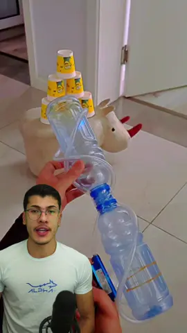 um simples brinquedo caseiro mas que garante a diversão #criatividade #brinquedo #DIY #divertido 