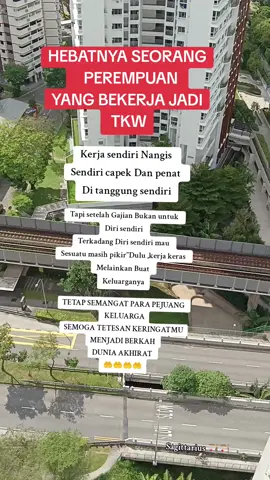 Salam sucses anak rantau anywhere #💪💪💪💪🤲🤲🤲 #tkwsingapore🇮🇩🇸🇬 
