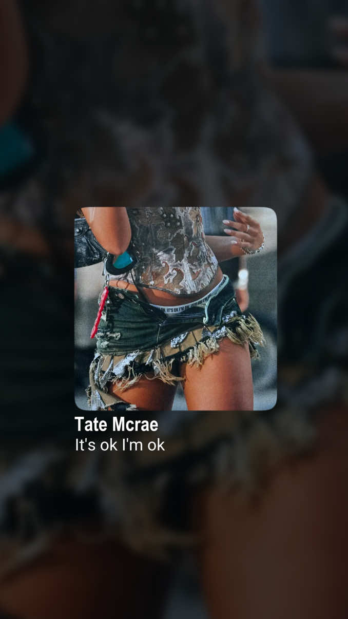 its ok i'm ok || #tatemcrae #itsokimok #lyricsvideo #songs #music 