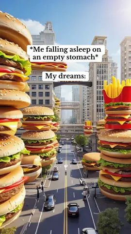 Me: “I’ll be fine going to bed hungry.” Also me: 😴🍔🍕🍩 #caloriedeficit #Foodie #nutrition #relatable #foryou 