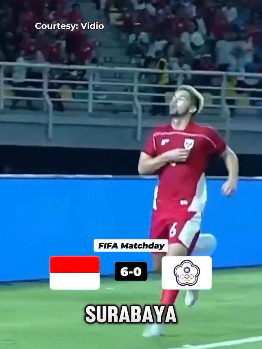 Hasil pertandingan Timnas Indonesia vs China Taipei malam ini, Jumat (5/9/2025), berakhir 6 0 untuk keunggulan Timnas Garuda. Laga friendly FIFA Matchday 2025 berlangsung di Stadion Gelora Bung Tomo, Surabaya, Jawa Timur. #FifaMatchday #timnasday #football #timnasindonesia #beritabola 
