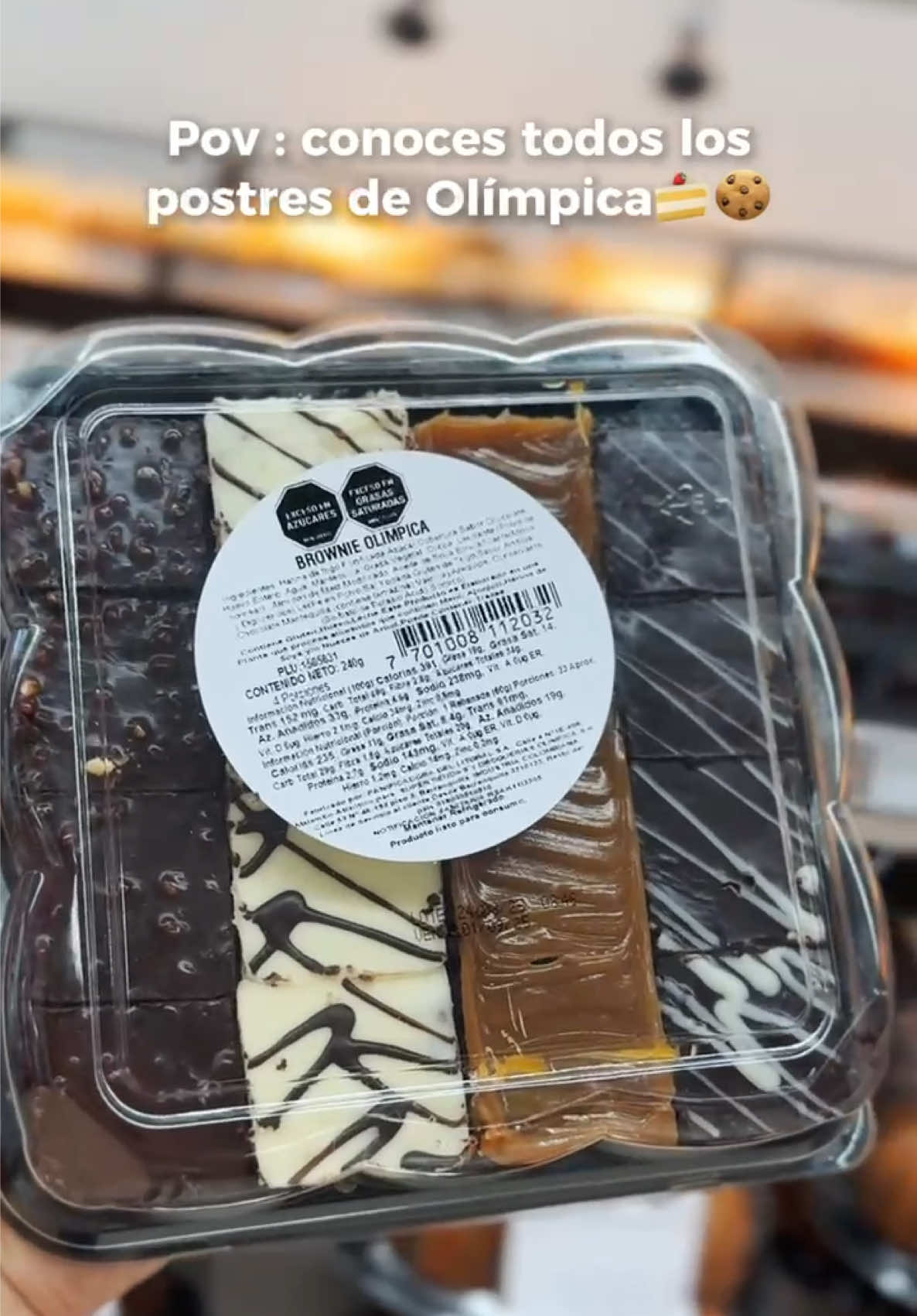 Ya probaste nuestros deliciosos postres? 🍩🎂 Y no tenemos uno, ni dos ni tres, tenemos muchos que sabemos que vas a amar por la variedad!🤩✨ #Dulces #Postres #Tendencia #fyp #SupertiendasOlímpica 