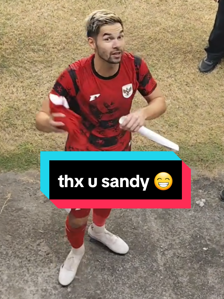 thank you sandy😁#sandywalsh #timnasindonesia #timnasday #fyp 
