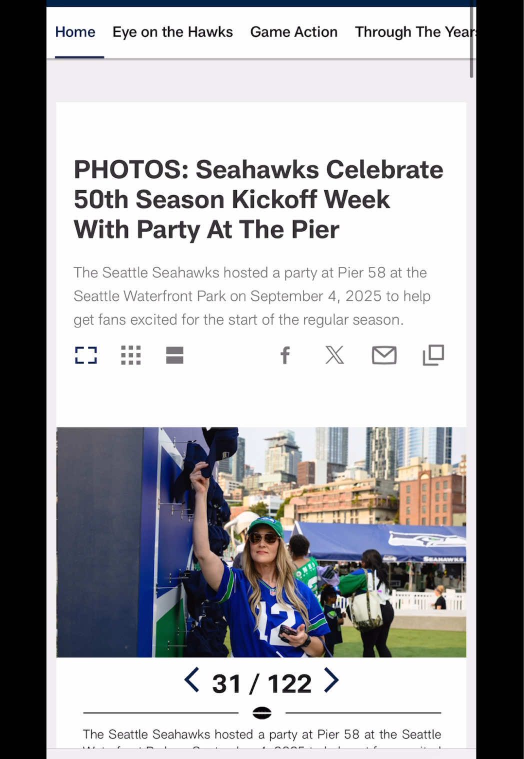 I have arrived…I’ll be signing autographs at the game in the Suite level after I raise the 12 Flag🤩🤩🤩 😂😂😂 (that is my dream)💙💚 #seahawks #celebrity #seattle #nfl #NFLKickoff 