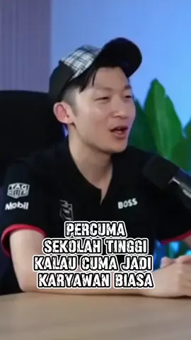 Percuma Sekolah Tinggi Kalau Cuma Jadi 'Karyawan Biasa'. #andryhakim #stockwise #sekolah 