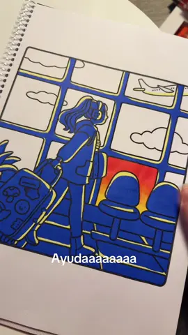 #coloring #coloringforadults #cozycoloring #marcadores #nerea 